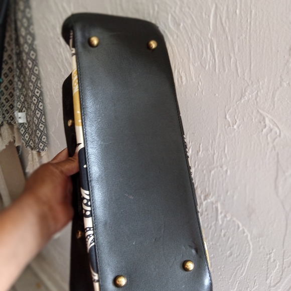 Agnes and Hoss Silk Mini Tote Satchel Wth Defects - Picture 3 of 11